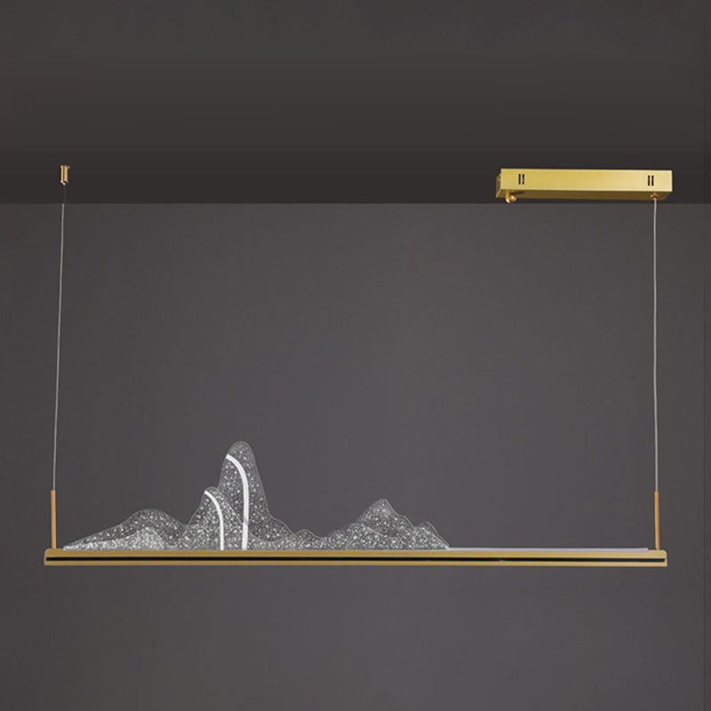 Nordic Modern Dining Island Light Kitchen LED Ceiling Hanging Light Fixture