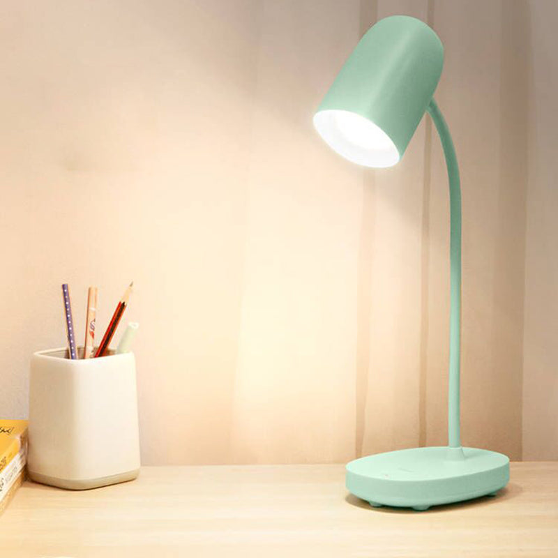 Lampe de table à arc nordique Colorful Protection des yeux 1 lampe de table légère pour le dortoir