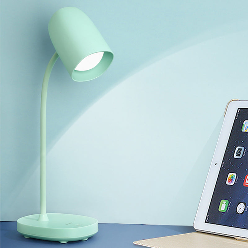Lampe de table à arc nordique Colorful Protection des yeux 1 lampe de table légère pour le dortoir