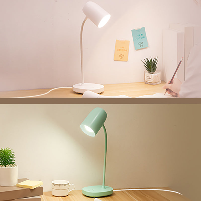 Lampe de table à arc nordique Colorful Protection des yeux 1 lampe de table légère pour le dortoir