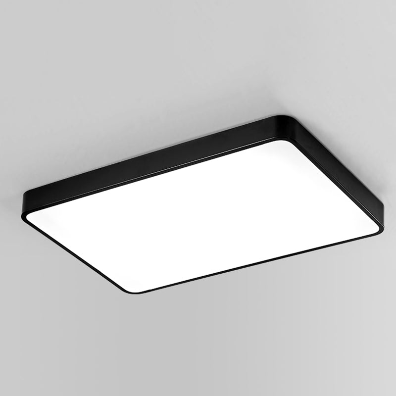 Plafoniera a LED Geometry Apparecchio di illuminazione da incasso con semplicità contemporanea