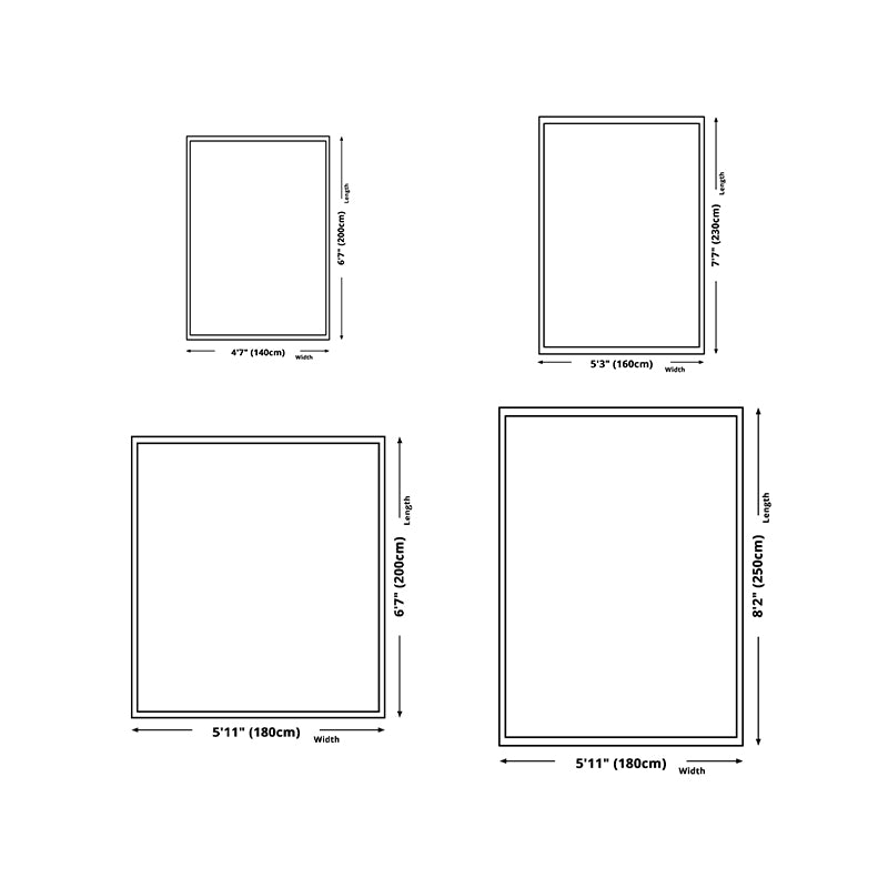 Checkerboard Rug Geometric Indoor Rug Non-Slip Backing Rug for Living Room