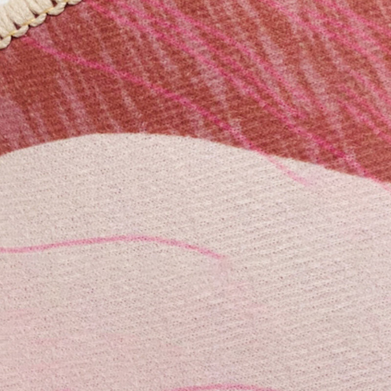 Plaid Rug Modern Carpet Polyester Anti-Slip Backing Rug for Living Room