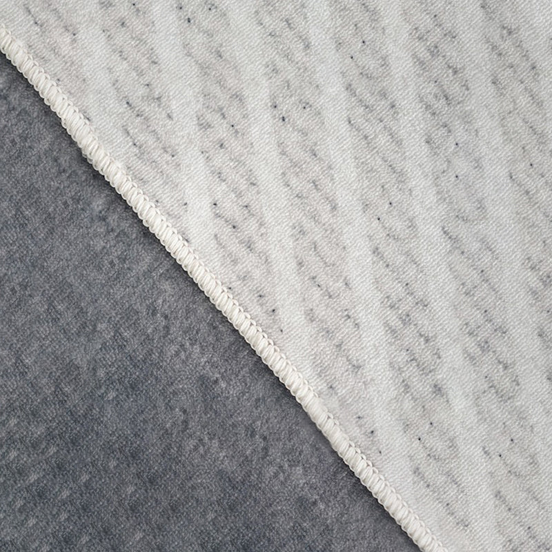 Dark Green Modern Rug Polyester Irregular Spot Rug Washable Rug for Drawing Room