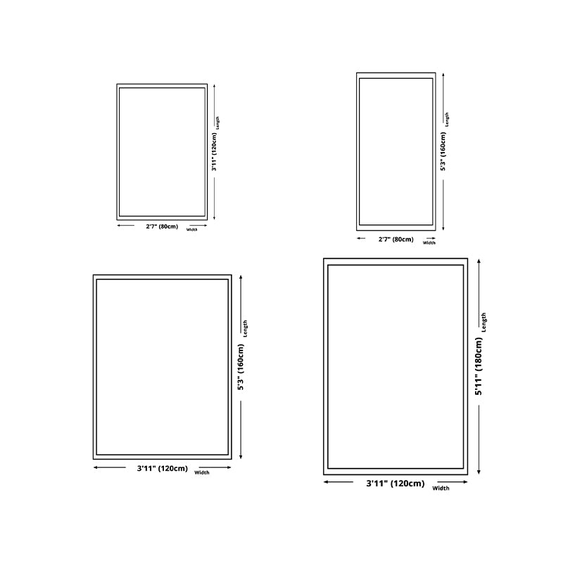 Orange Modern Rug Polyester Medallion Indoor Rug Washable Rug for Home Decor