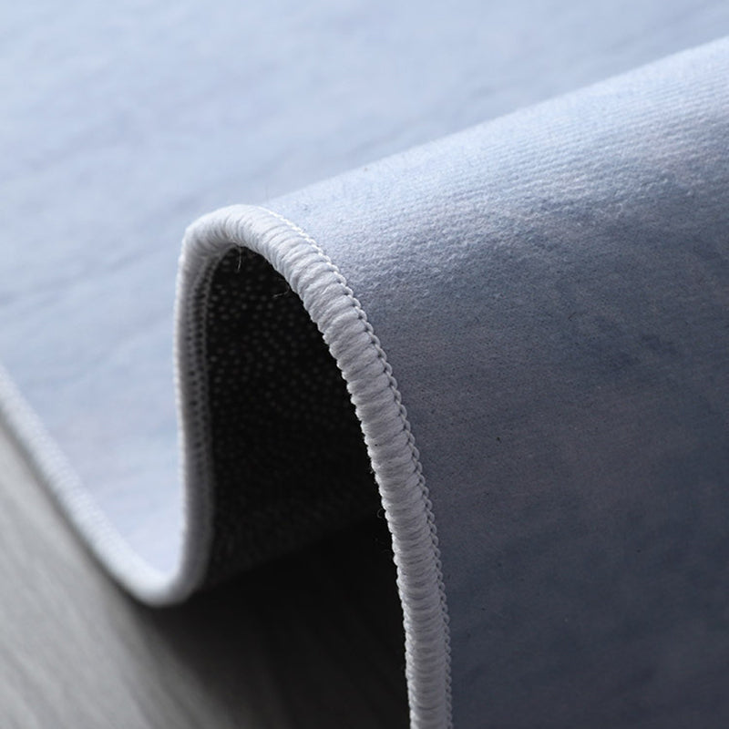 Pink Line Rug Polyester Simple Indoor Rug Stain Resistant Rug for Living Room