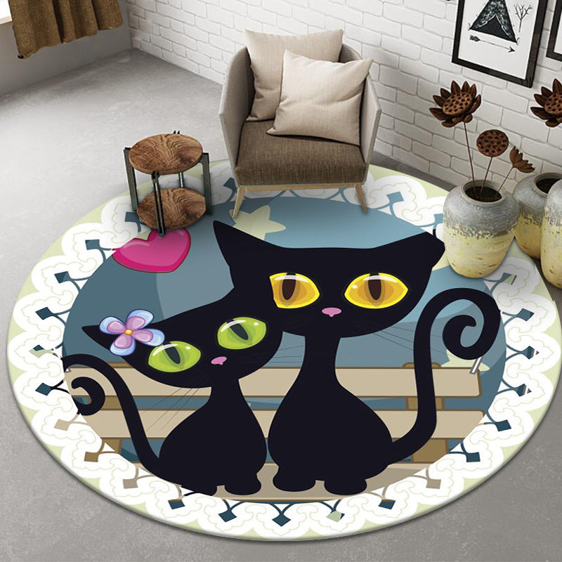 Lichtroze flamingo's tapijten polyester eenvoudig tapijt wasbaar tapijt voor woonkamer