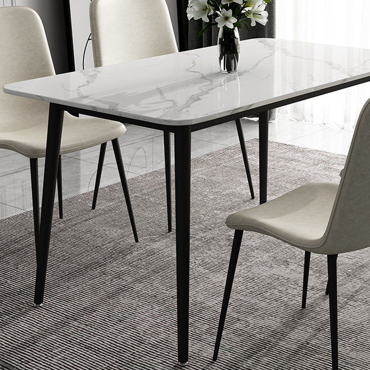 Nordic 1/4/5/7 Pieces Dining Set Sintered Stone White Dining Furniture Set /Separate Items