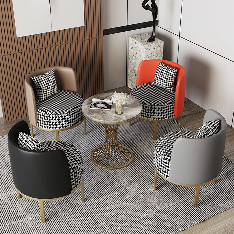 Contemporary Sintered Stone Dining Set 1/2/3/4/5 Pieces Furniture Set /Separate Items