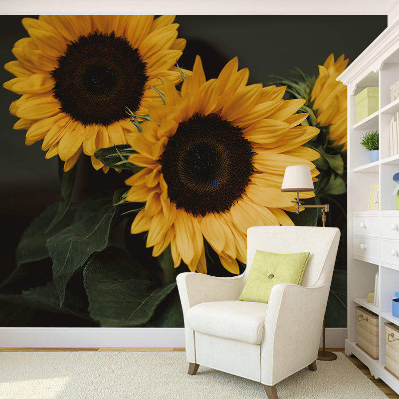 Environment Friendly Flower Murals Living Room Wall Murals Wallpaper