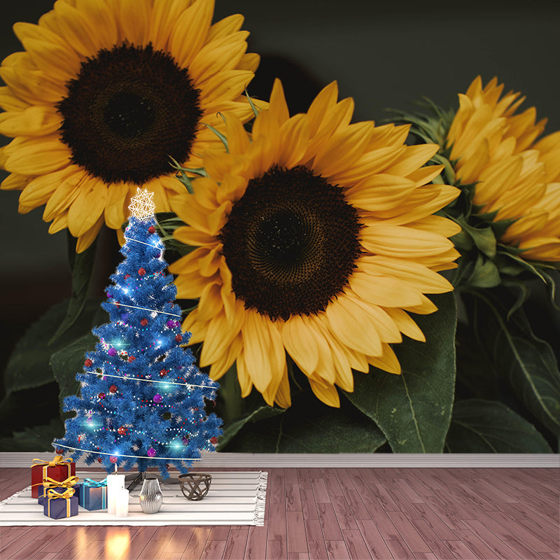 Environment Friendly Flower Murals Living Room Wall Murals Wallpaper