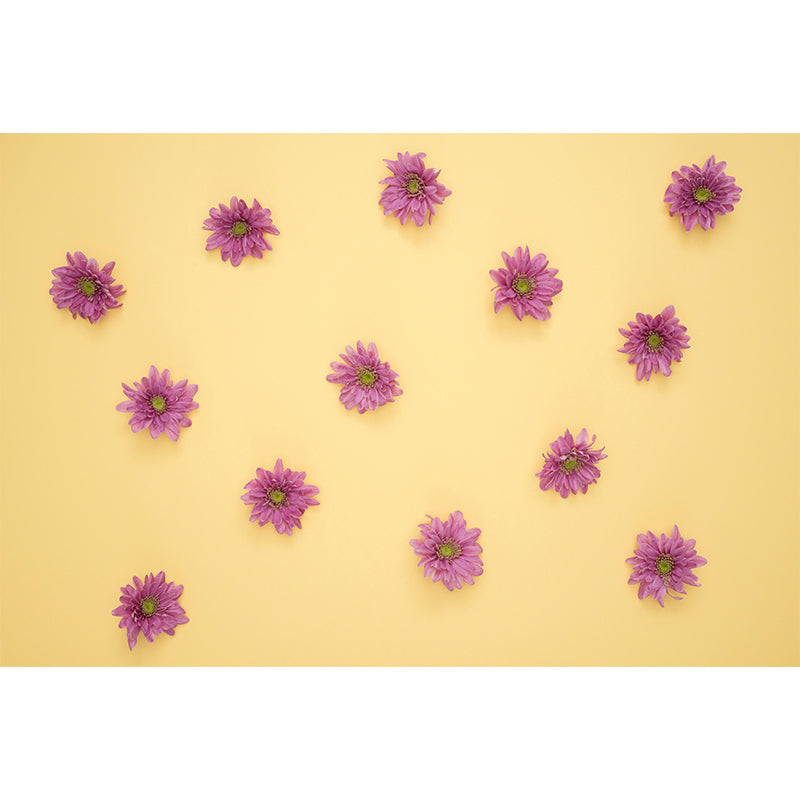 Environment Friendly Decorative Murals Flower Dining Room Wall Murals Wallpaper