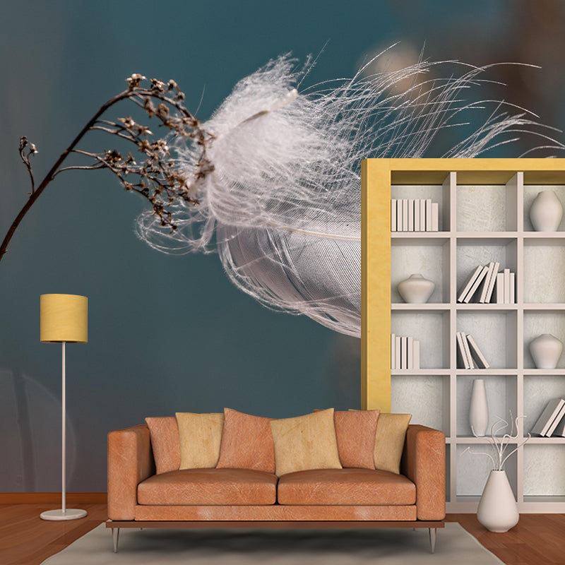 Environment Friendly Decorative Murals Feather Living Room Wall Murals