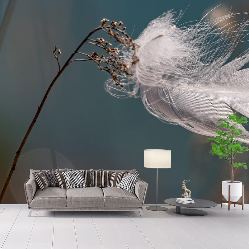 Environment Friendly Decorative Murals Feather Living Room Wall Murals