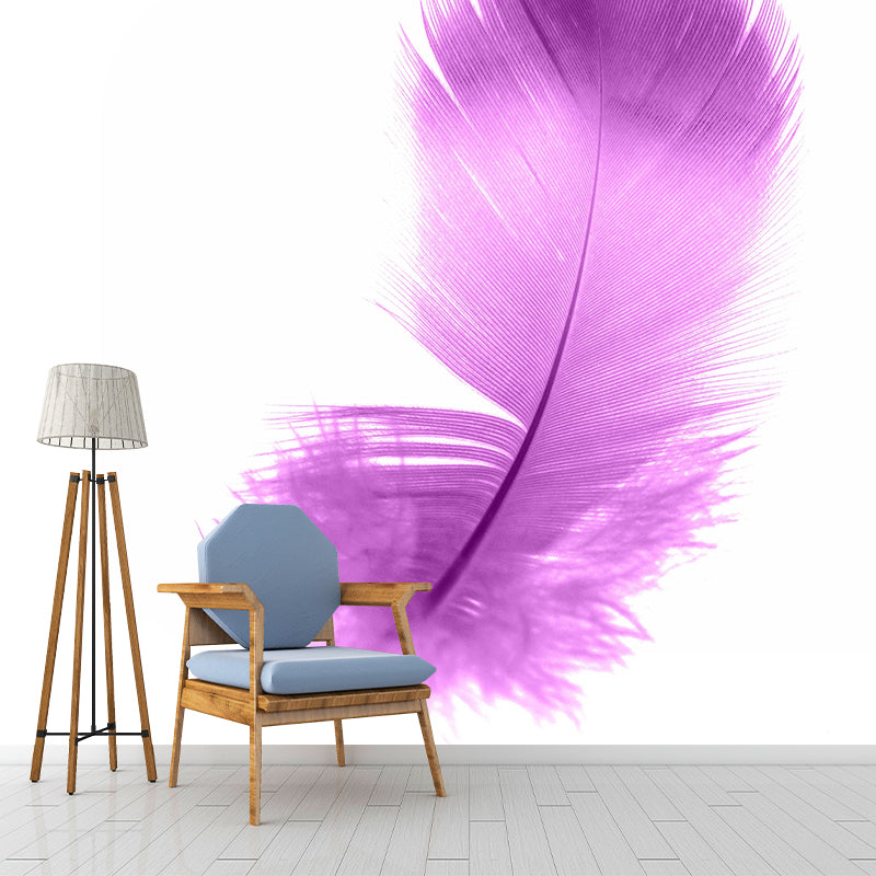 Photography Style Feather Decorative Murals Room Wall Murals
