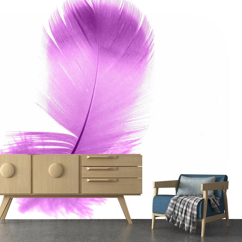 Photography Style Feather Decorative Murals Room Wall Murals