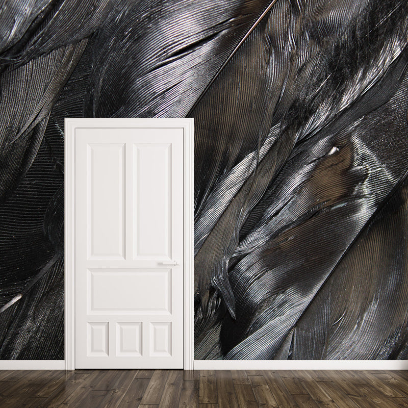 Environment Friendly Decorative Murals Feather Dining Room Wall Murals