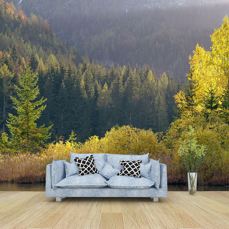 Environment Friendly Forest Murals Sleeping Room Wall Murals