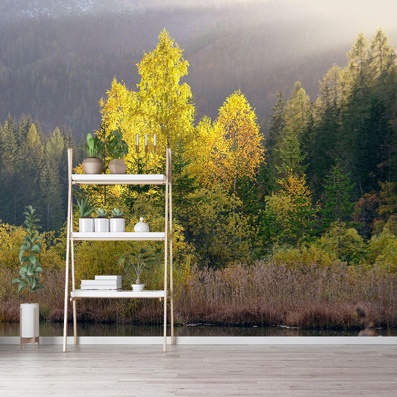 Environment Friendly Forest Murals Sleeping Room Wall Murals