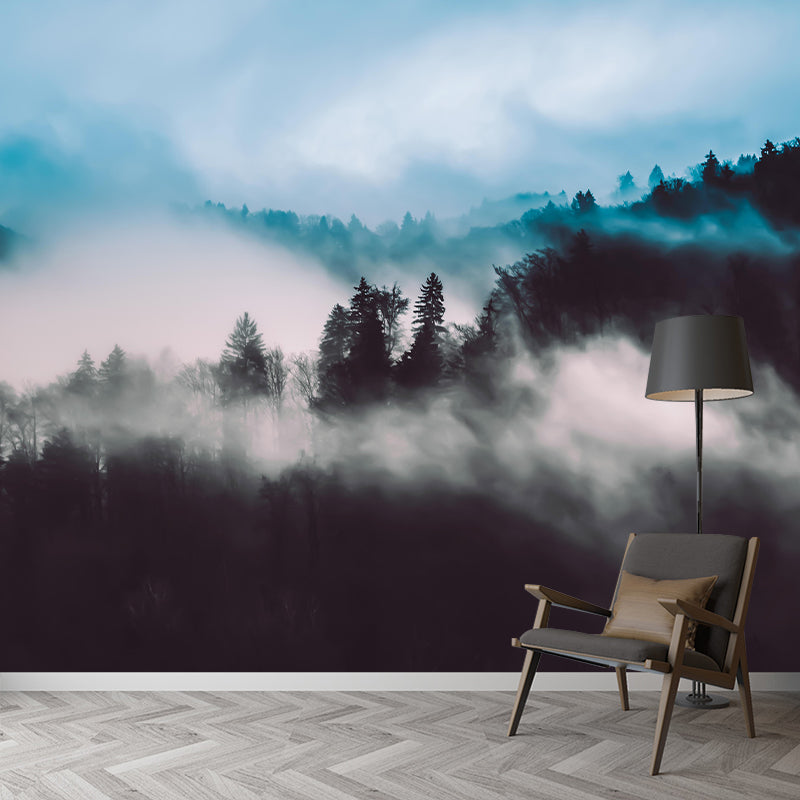 Modern Forest Decorative Murals Bedroom Wall Murals Wallpaper