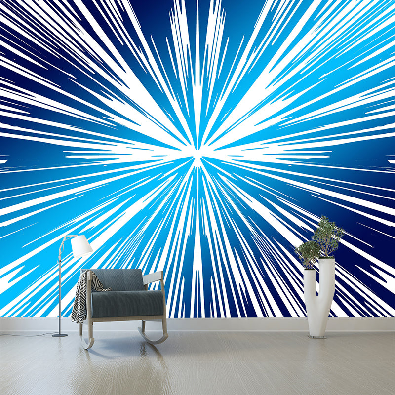 Eco-friendly Illustration Abstract Mural Decorative Wallpaper for Home