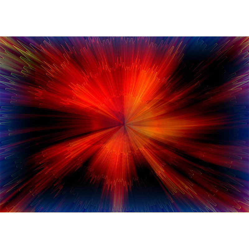 Horizontal Illustration Abstract Mural Eco-friendly Decorative Wallpaper Wall Covering