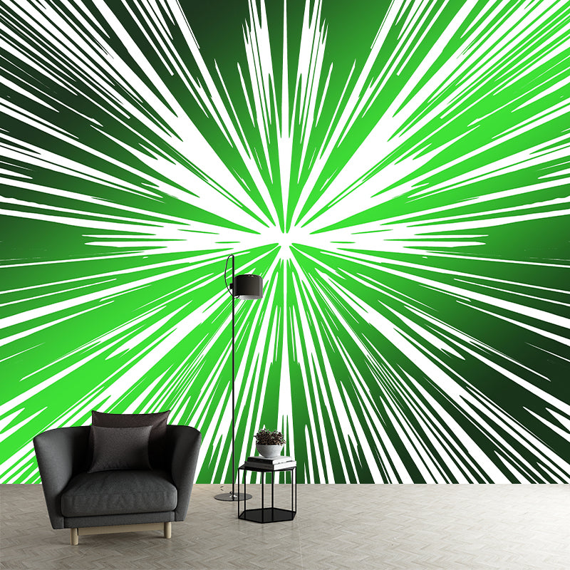 Abstract Horizontal Illustration Mural Eco-friendly Decorative Wallpaper Wall Art