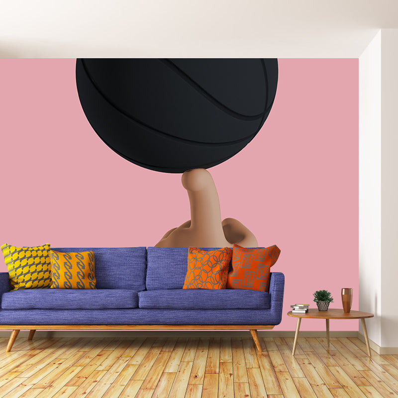 Horizontal Illustration 3D Vision Mural Eco-friendly Decorative Wallpaper Wall Decor