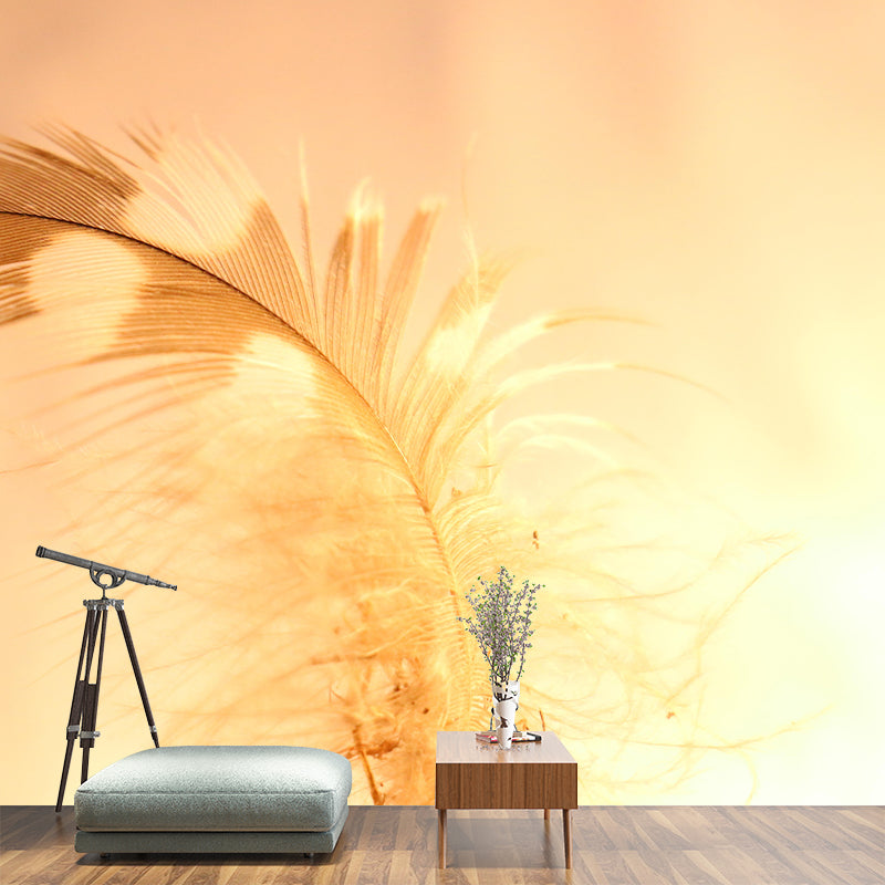 Photography Bird Feather Mural Eco-friendly Decorative Wallpaper Wall Decor