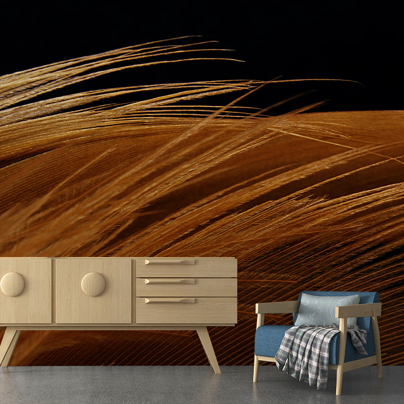 Photography Feather Customized Mural Eco-friendly Decorative Wallpaper for Room