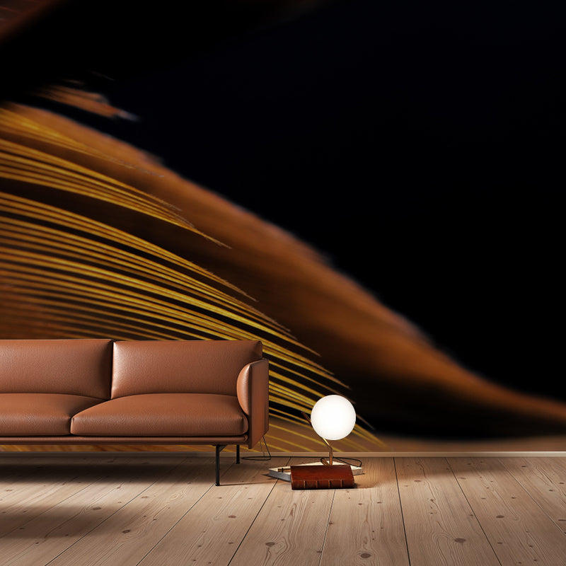 Eco-friendly Photography Feather Mural Decorative Wallpaper Wall Decor