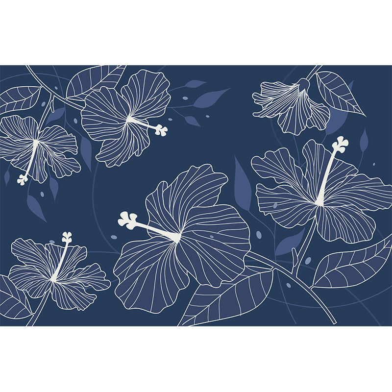 Customized Tropical Plant Mural Eco-friendly Decorative Wallpaper Wall Decor