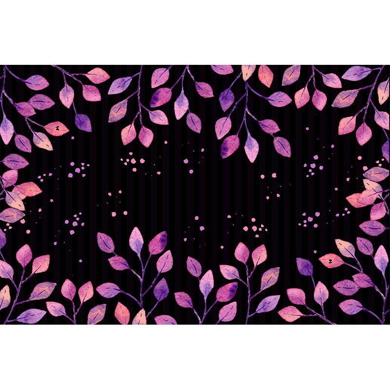 Tropical Style Illustration Plant Mural Eco-friendly Decorative Wallpaper Wall Decor