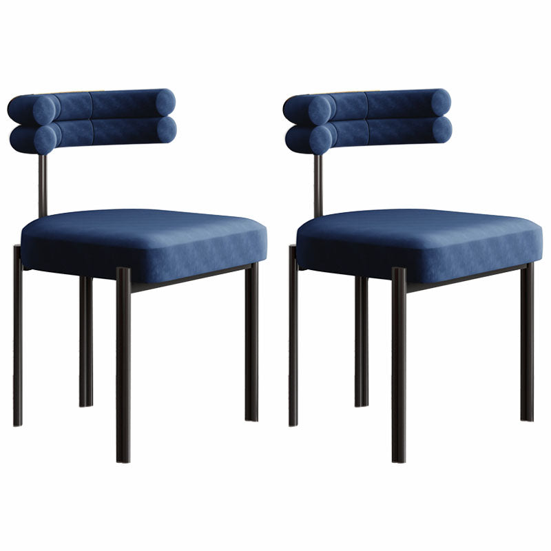 Designer stijl eetstoel stoel open rug armloze eetkamerstoel