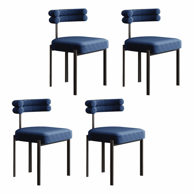 Designer stijl eetstoel stoel open rug armloze eetkamerstoel