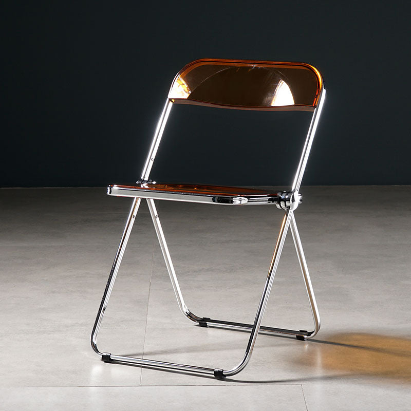 Silla de comedor moderna sin brazos, silla lateral de comedor de plástico para uso en restaurantes