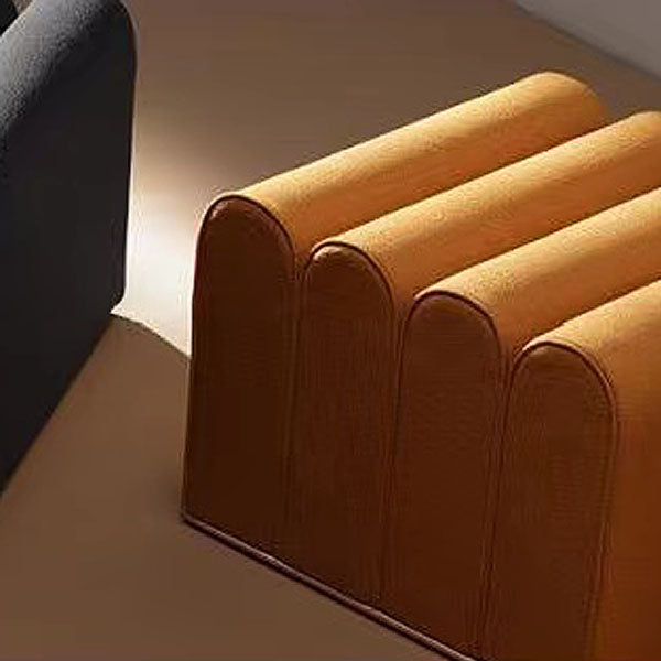Silla de comedor tapizada con respaldo sólido de restaurante estilo diseñador