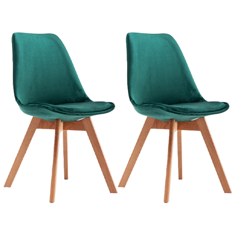 Sedia da sala da pranzo parsons tappezzeria scandinava