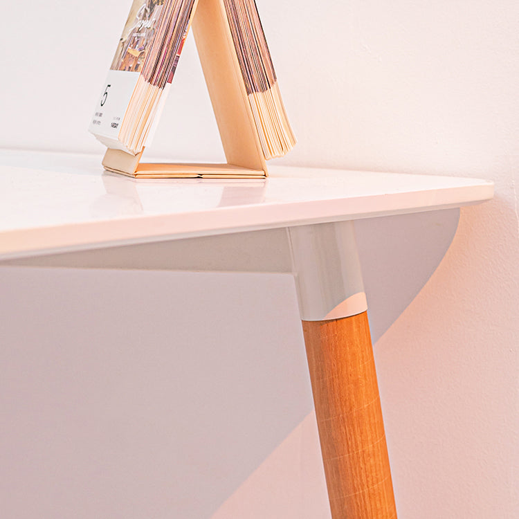 Mesa de comedor estándar industrial de MDF, mesa de comedor de cocina con 4 patas