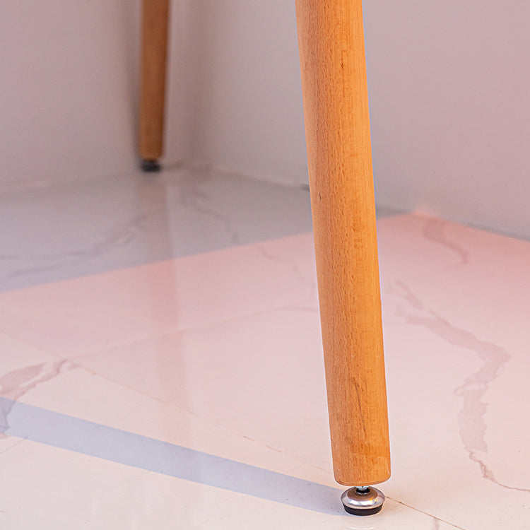 Mesa de comedor estándar industrial de MDF, mesa de comedor de cocina con 4 patas