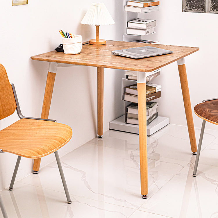 Mesa de comedor estándar industrial de MDF, mesa de comedor de cocina con 4 patas
