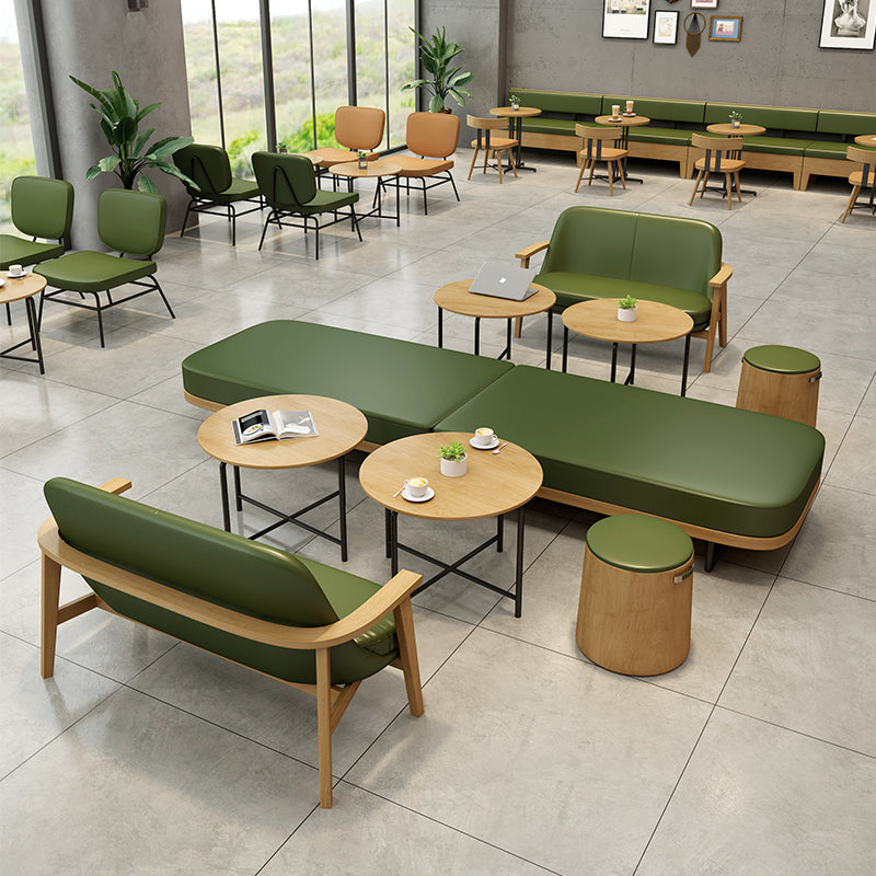 Colección de comedor de estilo industrial Mesa de comedor de madera maciza para el hogar