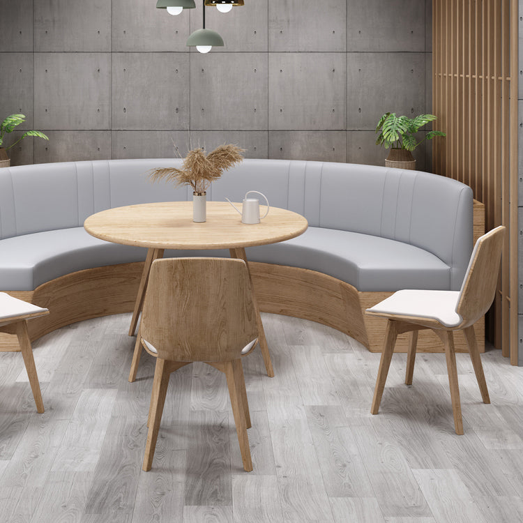 Solid Wood 4-foot Dinette Table Industrial Style Dining Table for Home