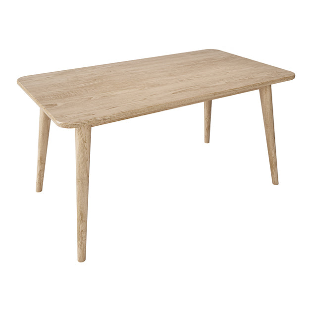 Solid Wood 4-foot Dinette Table Industrial Style Dining Table for Home