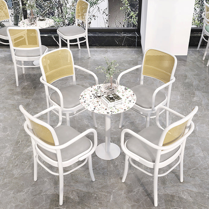 Industrial Style Kitchen Dinner Furniture Dining Room Fixed Dining Site Table