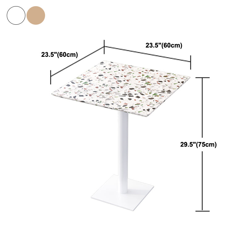 Industrial Style Kitchen Dinner Furniture Dining Room Fixed Dining Site Table