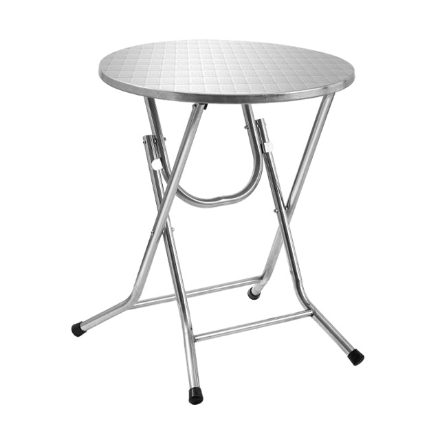 Table à manger de style industriel Table à manger en acier inoxydable pour un usage domestique
