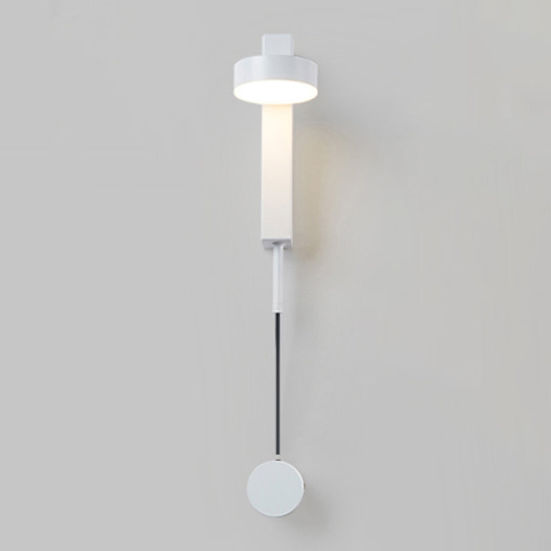 Runder Schatten 1-Licht-Metallwandbeleuchtung moderner Wandmontagebeleuchtung