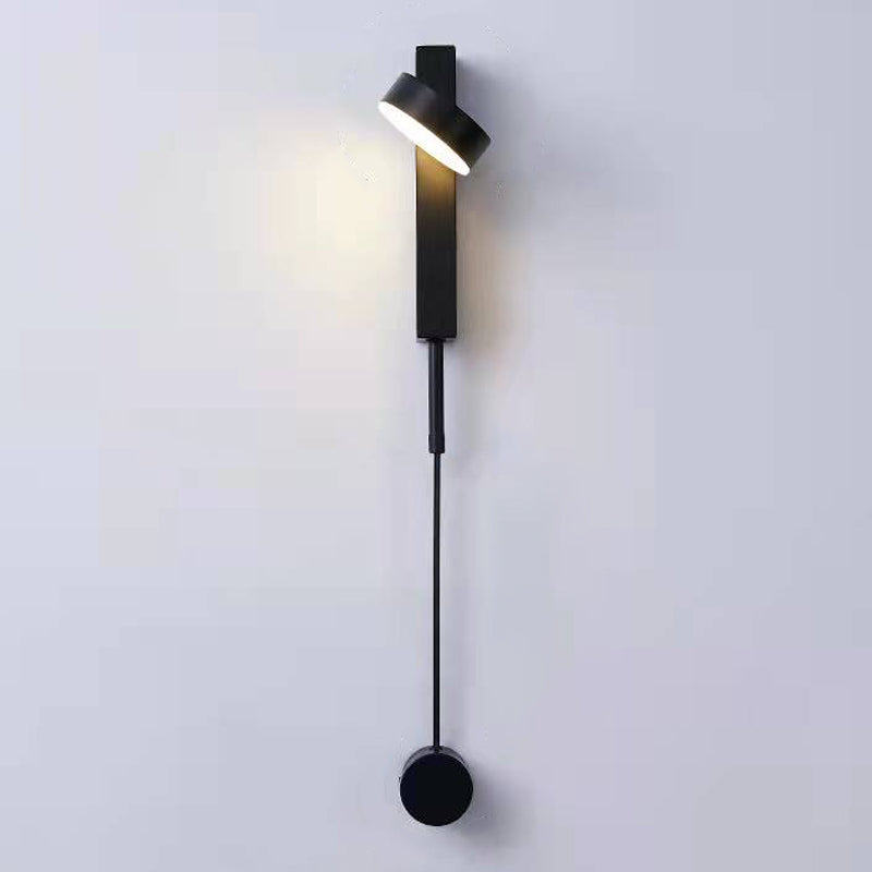 Runder Schatten 1-Licht-Metallwandbeleuchtung moderner Wandmontagebeleuchtung