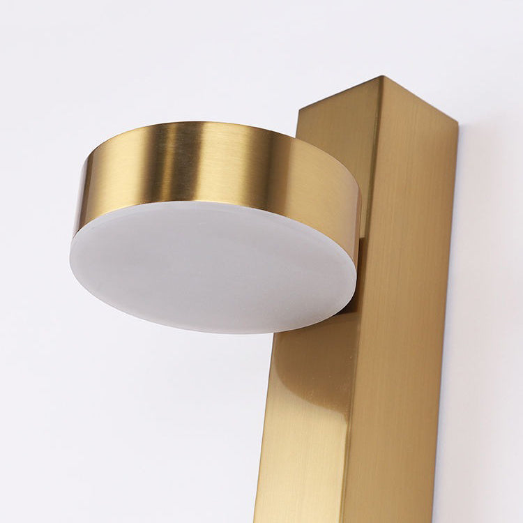 Runder Schatten 1-Licht-Metallwandbeleuchtung moderner Wandmontagebeleuchtung